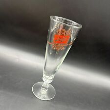 Vintage Schlitz Beer Pilsner Glass The One That Made Milwaukee Famous Barware picture
