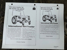 Rare Original Vintage IH International Harvester 464 Tractor Dealer Ad picture