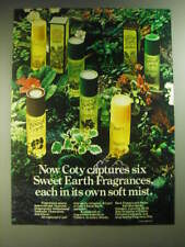 1974 Coty Sweet Earth Fragrances Advertisement picture
