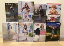 Anime Mixed set EVA Uma Musume etc. Girls Figure Anime Goods lot of 8 Set sale picture