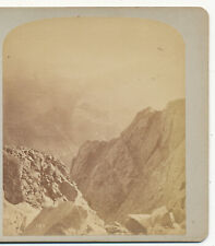 Summit of Pike's Peak Sunrise Gurnsey CO Stereoview c1870 picture