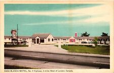 Vintage Postcard- Casa Blanca Motel, London, Canada UnPost 1910 picture