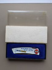 Vintage 1989 Limited Edition Blue Grass Pocket Knife With Original Box Belknap picture