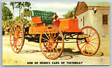 Vintage Postcard Car 1897 Duryea Motor Wagon Co Springfield MA Chrome ~13109 picture