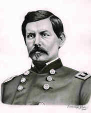 Union General George McClellan Limited Edition Signed Civil War Art Print picture