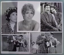 Lot Of 5 Original Vintage Black & White Glossy Carol Burnett Photos TV Shows picture