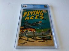 FLYING ACES 5 CGC 3.0 KOREAN WAR JETS KEY PUBLICATIONS 1956  picture