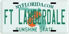 Fort Lauderdale Florida Aluminum License Plate picture