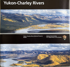 Newest YUKON CHARLEY RIVERS PRESERVE  NATIONAL PARK SERVICE UNIGRID BROCHURE Map picture