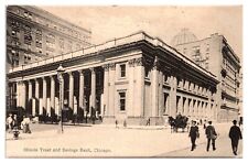 1908 Illinois Trust and Savings Bank, Chicago, IL Postcard picture