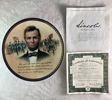 THE GETTYSBURG ADDRESS Plate Lincoln:  Portraits of Valor Robert Maguire Abraham picture