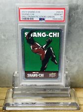 2023 SHANG-CHI SPECTROMATIC STICKERS GREEN PSA 10 picture