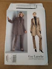 Vogue V2886 Guy Laroche UnCut Jacket, Pants sz 18-20-22 Paris Original Pattern picture
