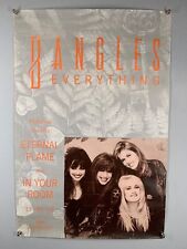 Bangles Poster Original CBS Records Record Store Promo Everything Album 1988 picture