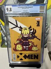 Marvel EXTRAORDINARY X-MEN (2016) Annual #1 Rare SKOTTIE YOUNG Magik CGC 9.8 picture