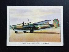 1940-42 Wings Cigarettes Series C #37 Royal Air Force Heavy Bomber - VG (crease) picture