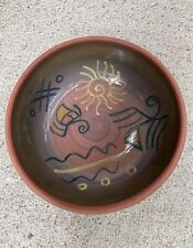 Seminario Pottery Peru HandMade Signed Small Painted 5