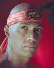 David Carradine wears Shaolin scarf 1972 Kung Fu TV series 16x20 poster picture