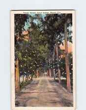 Postcard Toledo Street Coral Gables Florida USA picture