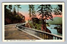 Oregon, OR-Oregon, Tooth Rock Columbia River Highway Vintage Souvenir Postcard picture
