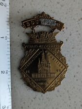 1898 Trans Mississippi International Exposition  / Pin Medal picture