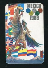 1968 Mexico City Olympics, Eagle Knight Postcard Unposted picture