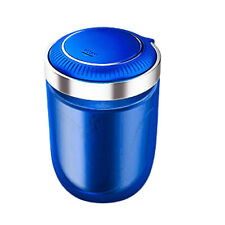 Car Ashtray Easy to Carry Car Ornament Smell Proof Portable Ashtray Lightwe Blue picture