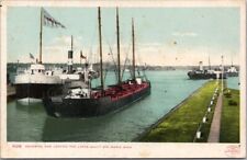 1905 SAULT STE. MARIE Michigan Postcard 