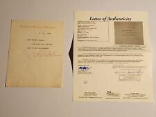 Katharine Hepburn Signed Typed Letter JSA COA Actress Autograph TLS Auto 2 picture