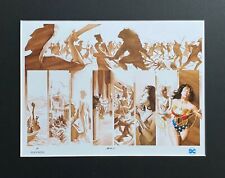 ALEX ROSS rare WONDER WOMAN ORIGINS matted litho EXCLUSIVE AP 10/50 LAST ONE picture