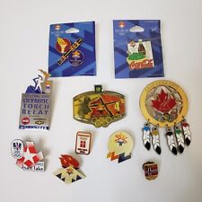 Lot Of 10 2002 Salt Lake City Olympic Pins Winter Games USA Dreamcatcher picture