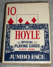 Vintage Hoyle Jumbo Face Nevada Finish Playing Cards ~ S.C. Tax Stamp ~ Sealed picture
