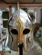 Antique SCA LARP Medieval Helmet General Gondor Fantasy Armor Steel Helmet picture