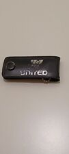 Vintage United Airlines Manicure Set in case w/ 3 inside attachments picture