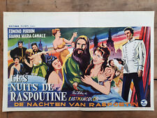 Poster Belgian The Nights Rasputin Edmond Purdom Gianna Maria Canale picture