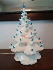 Vintage 19 Inch White Christmas Tree picture