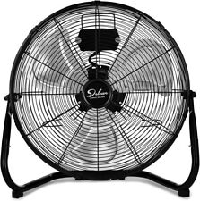 20 Inch 3-Speed High Velocity Heavy Duty Metal Industrial Floor Fans Quiet for picture