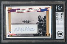 General Jimmy Doolittle signed autograph Custom Cut Card WWII MOH BAS Slabbed picture