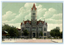 c1910s Court House, Clinton Illinois IL Unposted Antique Postcard picture