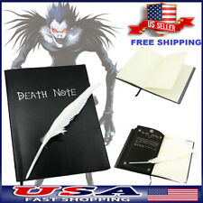 DEATH Note book & Feather Pen Writing Journal Anime Theme Cosplay Death Note picture