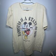 Disney 100 Anniversary Mickey Mouse T-Shirt Size Large picture