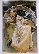 Art Postcard -  Princezna Hyacinta (Princess Hyacinth)1911,Artist Alphonse Mucha picture