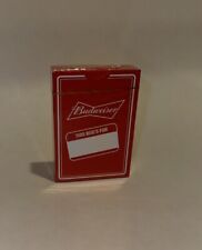 Budweiser Playing Cards - “This Bud’s For You” picture