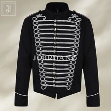 New Napoleonic Hussar Jacket Stage Costume Miltary Style Cosplay Drummer Jacket picture