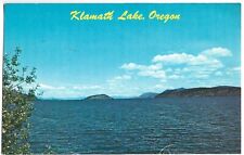 Postcard Klamath Lake Oregon  Buck Island Vintage picture