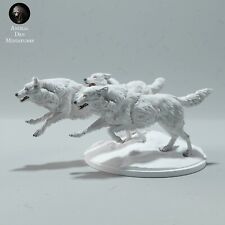 breyer model horse companion animal Wolves / wolf resin ready to paint trad size picture