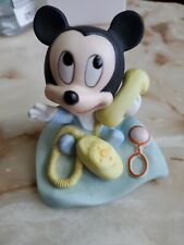 Vintage - Goebel Disney Mickey Mouse Babies Figurine First Word Porcelain. picture