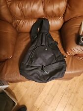 Mercury Luggage Seward Large Black Sling Shoulder Bag Backpack picture