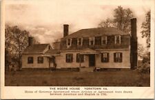 c1920's Moore House Yorktown Virginia VA Vintage Postcard picture