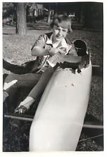 1981 Charlotte NC Soap Box Derby Race Racer Working on Cart Vintage Press Photo picture